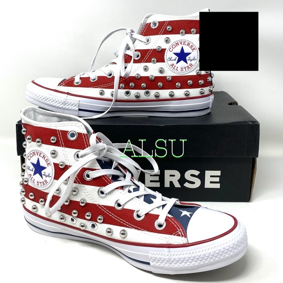 Converse Ctas High Canvas Garnet American Women’s - Picture 4 of 11